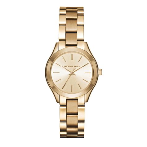 michael kors mini slim runway watch